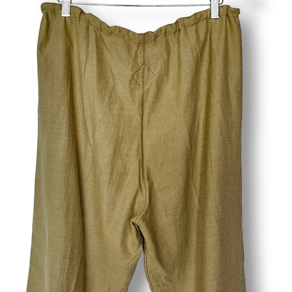 Tribe A People United Pants Size M Drop Crotch Relaxed Fit Drawstring Lagenlook - Picture 6 of 9